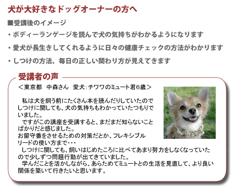 受講者の声